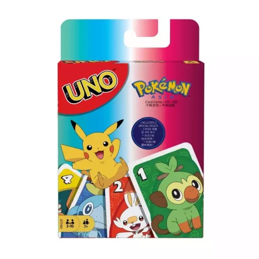 Карточная игра UNO POKEMON FAMILY