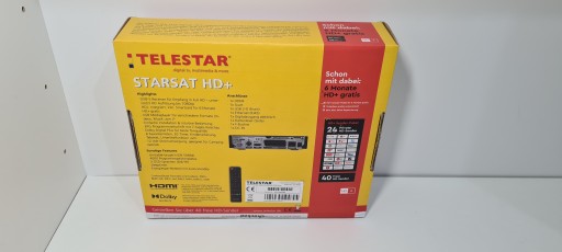 TELESTAR 5310464 Ресивер, SAT, DVB-S2, HD+