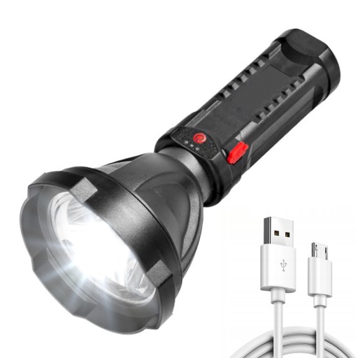 Тактический перезаряжаемый светодиодный USB-фонарик