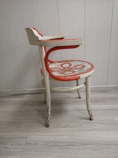 винтажный ретро изогнутый деревянный стул Thonet