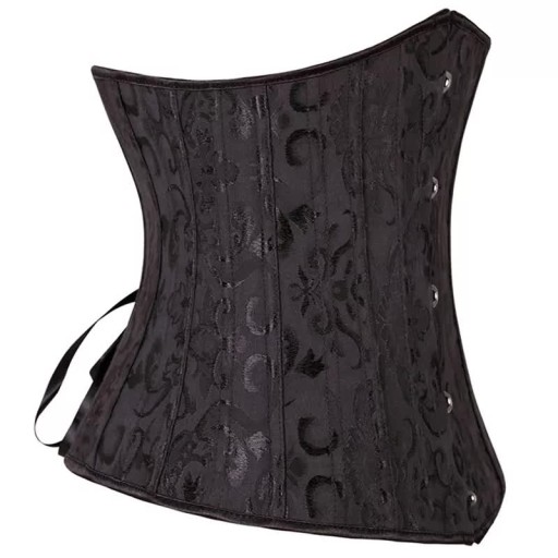 Готический черный корректирующий пояс CORSET UNDERBUST