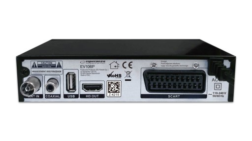 DVB-T2 ТЮНЕР ЭФИРНОГО ТВ ДЕКОДЕР FULLHD DVB-T2
