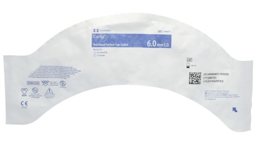 интубационная трубка с манжеткой Covidien Curity 6.0