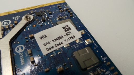 NVIDIA Quadro M1200 4 ГБ N17P-Q1-A2 SPS:924954-001