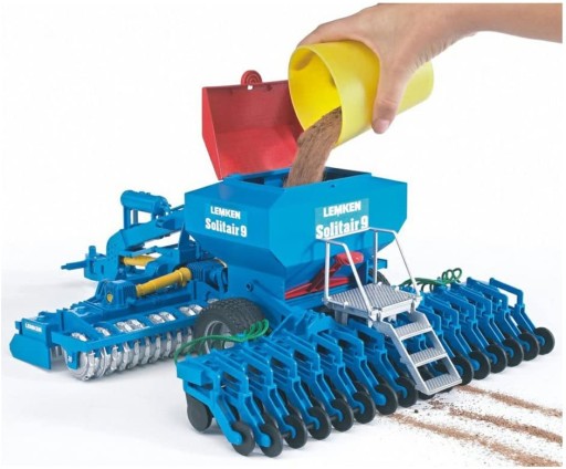 Zabawka TRAKTOR Dla Dzieci AGREGAT UPRAWOWO SIEWNY