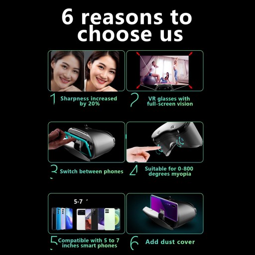 3D-очки Reality Полноэкранный режим без пульта дистанционного управления
