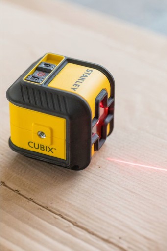 STANLEY CONSTRUCTION CROSS LASER CUBIX RED RED 12M