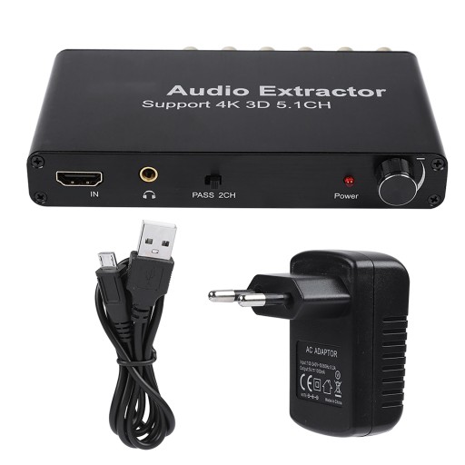 КОНВЕРТЕР 4K 3D HDMI АУДИЭКСТРАКТОР HDMI