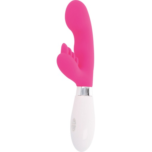 GLOSSY - WIBRATOR ELVIS KRÓLICZEK G-SPOT RÓŻOWY