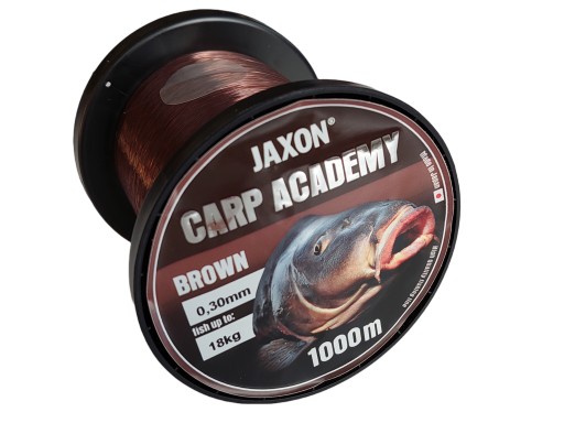 Леска Jaxon Carp Academy Коричневая 0.30мм 18кг 1000м