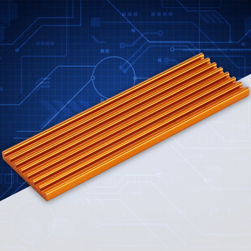 pcie m.2 2280 dysk SSD szybki radiator ze stopu aluminium ultr
