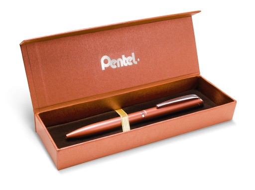 Шариковая ручка Pentel Sterling EnerGel красная