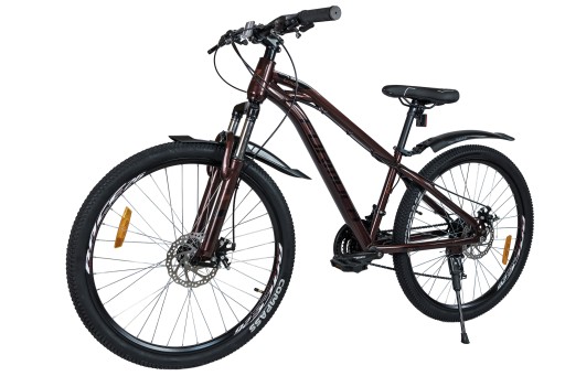 ГОРНЫЙ ВЕЛОСИПЕД 26 ДЮЙМОВ, 21 СКОРОСТЬ, ДИСКОВЫЕ ТОРМОЗА SHIMANO, 140–165 см.