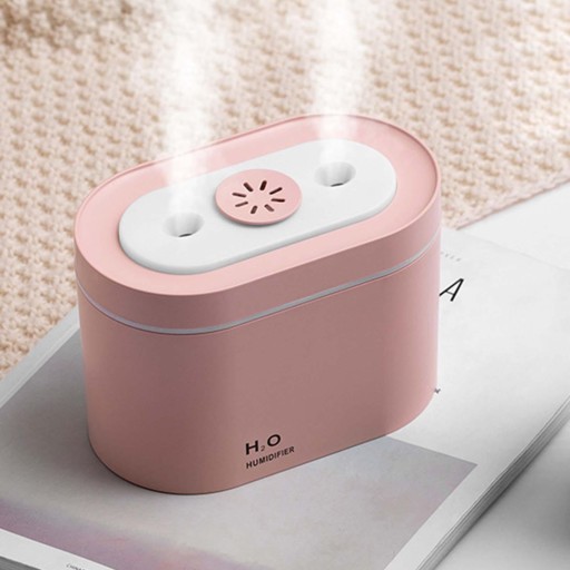 Увлажнитель воздуха с диффузором и светодиодной подсветкой Aroma Pink.