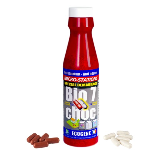 Bio7 Choc + Entretien Микростанции КИСЛОРОД Септики