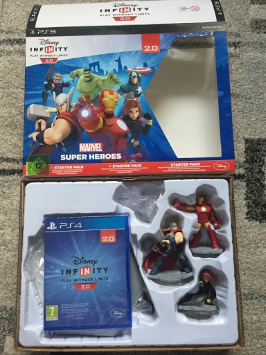 СТАРТОВЫЙ НАБОР ДЛЯ PS5 DISNEY INFINITY 2.0 НОВЫЙ PL