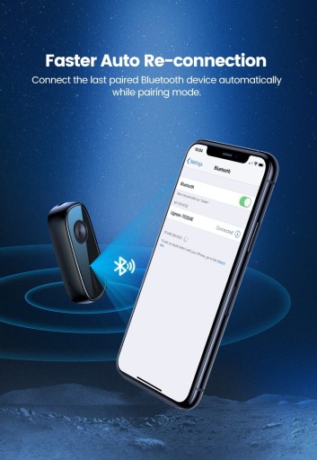 АДАПТЕР AUX BLUETOOTH 5.0 UGREEN Qualcomm aptX LL