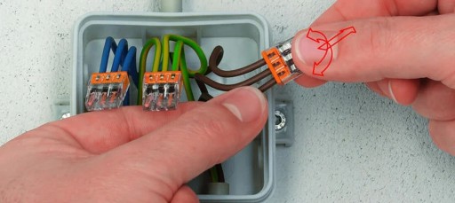 WAGO 2273-204 Быстроразъемный разъем Провод 4x0,5-2,5 мм² 1шт.
