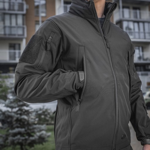 Куртка M-Tac Soft Shell, черная XXXL