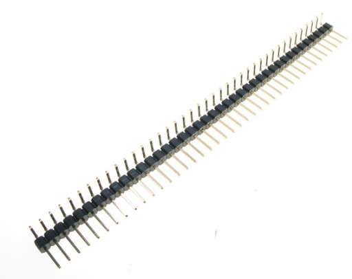 ЗОЛОТОЙ СОЕДИНИТЕЛЬ 1X40 -2,54 УГЛОВОЙ АСИММЕТРИЧНЫЙ -5SZ