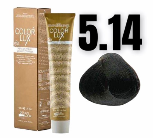 DESIGN LOOK Color Lux 100ml farba do włosów 5.3