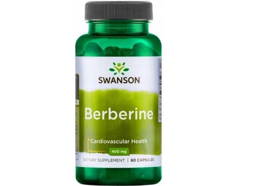 SWANSON BERBERINE 400мг 60 капсул для похудения ДИАБЕТ сердце КОЖА