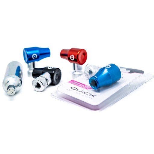 Картриджный насос MOMUM Quick Inflator CO2, красный