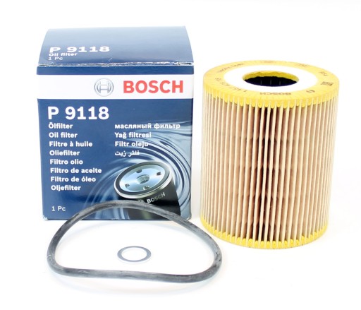 Фильтр масляный Bosch P9118 BMW M57D30, M57D25