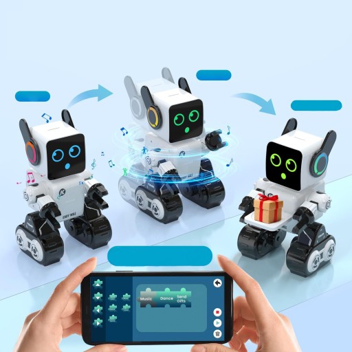 Zdalnie sterowany robot-zabawka Cady Wile Robot-Advisor Touch Robot