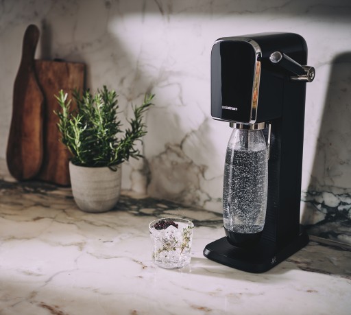 SODASTREAM ART ВОДОНАСЫТИТЕЛЬ |1x БУТЫЛКА 1л+2x 0,5л +2x КАРТРИДЖ +СИРОПЫ
