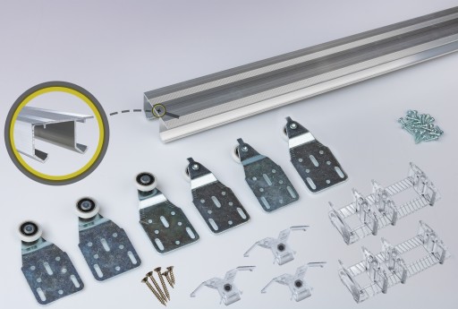 System do drzwi przesuwnych w szafach ZOL 2000 /3D