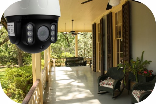 БЕСПРОВОДНАЯ НАРУЖНАЯ PTZ-КАМЕРА WIFI IP 5 Мп ZOOM X8 DVS ONVIF