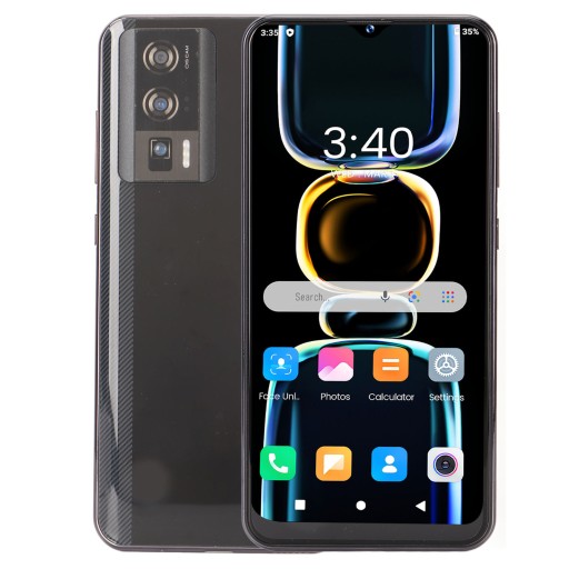 K60 ekran kropli wody odblokowany smartfon sieć 4G 5G dwuzakresowe Wi-Fi 8 GB 2