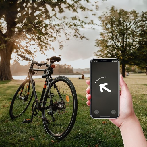 UCHWYT ROWEROWY NA LOKALIZATOR APPLE AIRTAG DO ROWERU NA RAMĘ ETUI BIDON