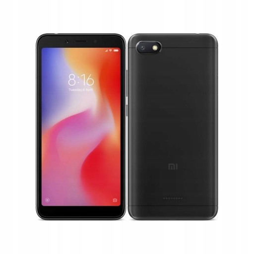 Xiaomi Redmi 6A 2/16 ГБ LTE Dual Sim, черный | И