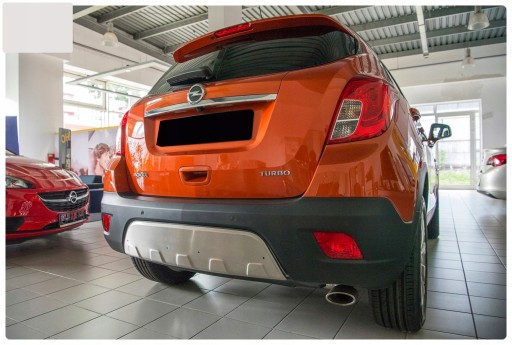 СТАЛЬНЫЕ НАКЛАДКИ БАМПЕРА OPEL MOKKA 2012-2016 гг.