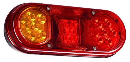 LAMPA ZESPOLONA 3-SEGMENTOWA LED 12/24V LEWA TYLNA