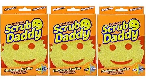 СКРАБ DADDY СПОНЖ МНОГОФУНКЦИОНАЛЬНЫЙ ДЛЯ ЧИСТКИ 3 шт.