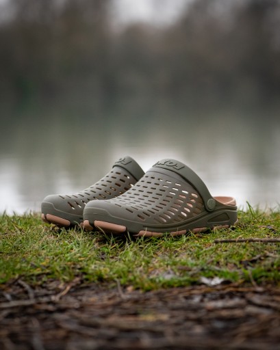 Удобный легкий лоскут Fox Khaki Clogs-43
