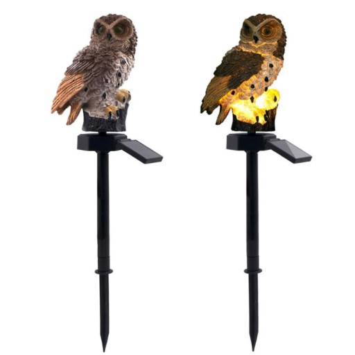 Светодиодный светильник SOLAR OWL (солнечный), ВОДОНЕПРОНИЦАЕМЫЙ