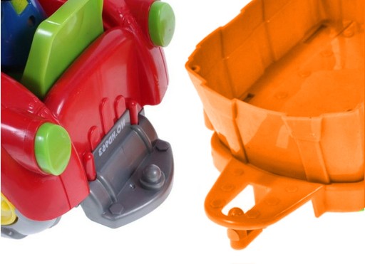 TRAKTOR INTERAKTYWNY jeździ z przyczepką WESOŁY FARMER MUZYCZNA ZABAWKA LED