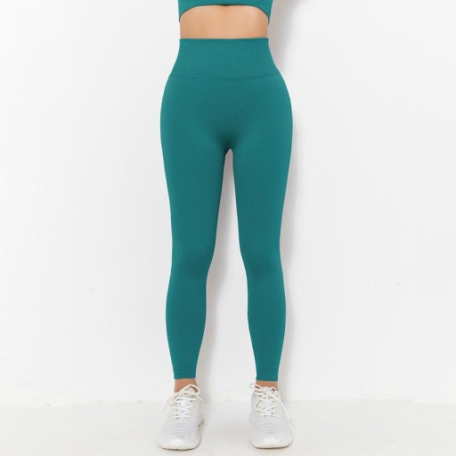 LEGGINSY sportowe LEGINSY PUSH UP MODELUJĄCE z marszczeniem WYSOKI STAN L