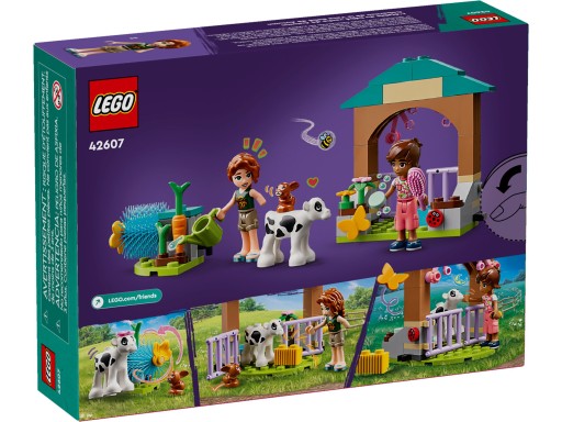 Lego Friends 42607 Calustek Shed Осенний коровье сад кролика с блоками
