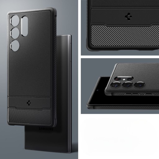 Чехол для Galaxy S23 Ultra, чехол Spigen Rugged Armor Case