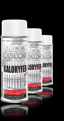 EMALIA FARBA SPRAY GRZEJNIKÓW KALORYFER BIAŁA ECO