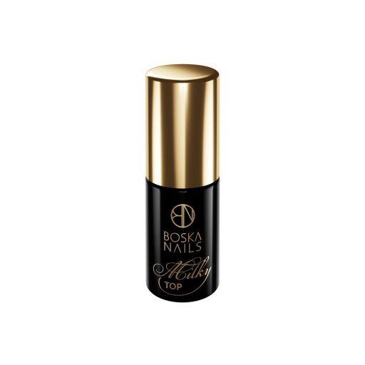 BOSKA NAILS TOP MILKY молочный гибридный лак