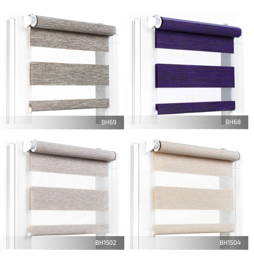 ROLETA ROLETY DZIEŃ NOC 64 x 230 cm KOLORY PREMIUM