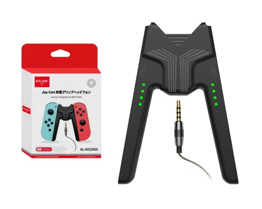 РУЧКА ДЛЯ NINTENDO SWITCH JOY-CON V1 V2 OLED С РАЗЪЕМОМ ДЛЯ НАУШНИКОВ