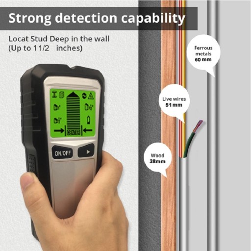 Настенный сканер с датчиком Stud Finder, электронный настенный локатор 5 в 1