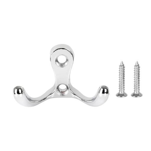 5x WIESZAK MEBLOWY HACZYK MAŁY NA UBRANIA CHROM WP19 Z391